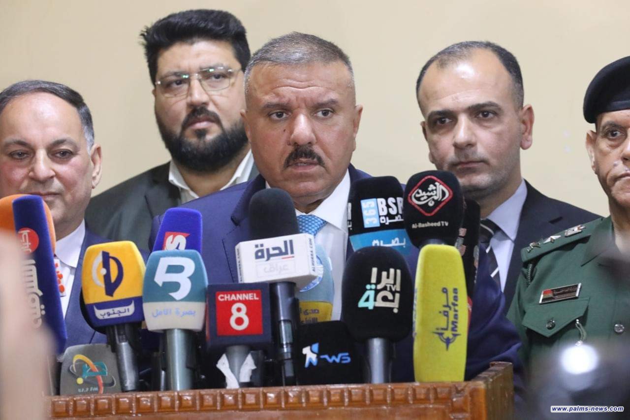 وزير الداخلية يفتتح مديرية شرطة شمال البصرة